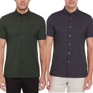 Perry Ellis Slim Fit Total Stretch Shirt (X2)